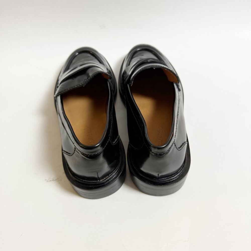 Madewell Black The Vernon Loafers Size 7 - Picture 5 of 7